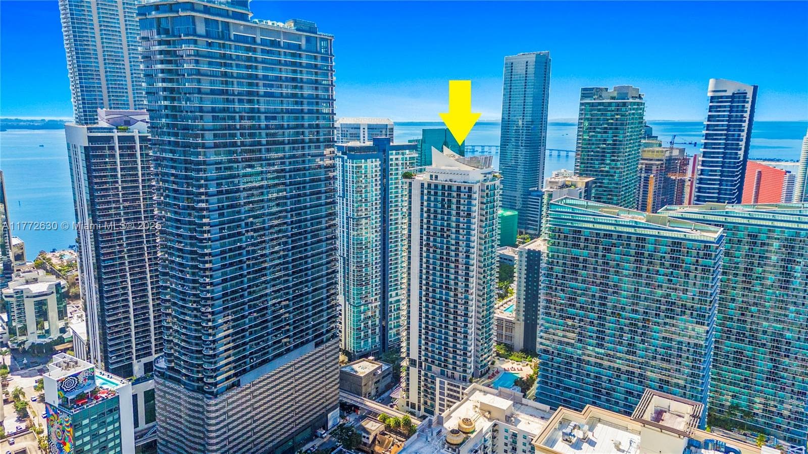 Millecento Unit 2007 condo sold at 1100 S Miami Ave # 2007, Miami FL 33130