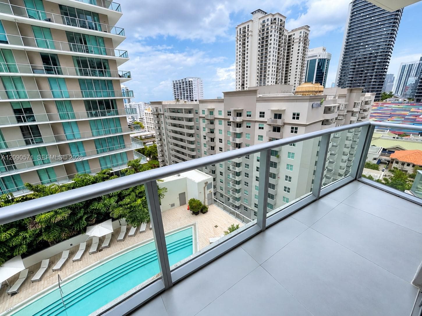 Millecento Unit 1406 condo for rent at 1100 S Miami Ave # 1406, Miami, FL 33130