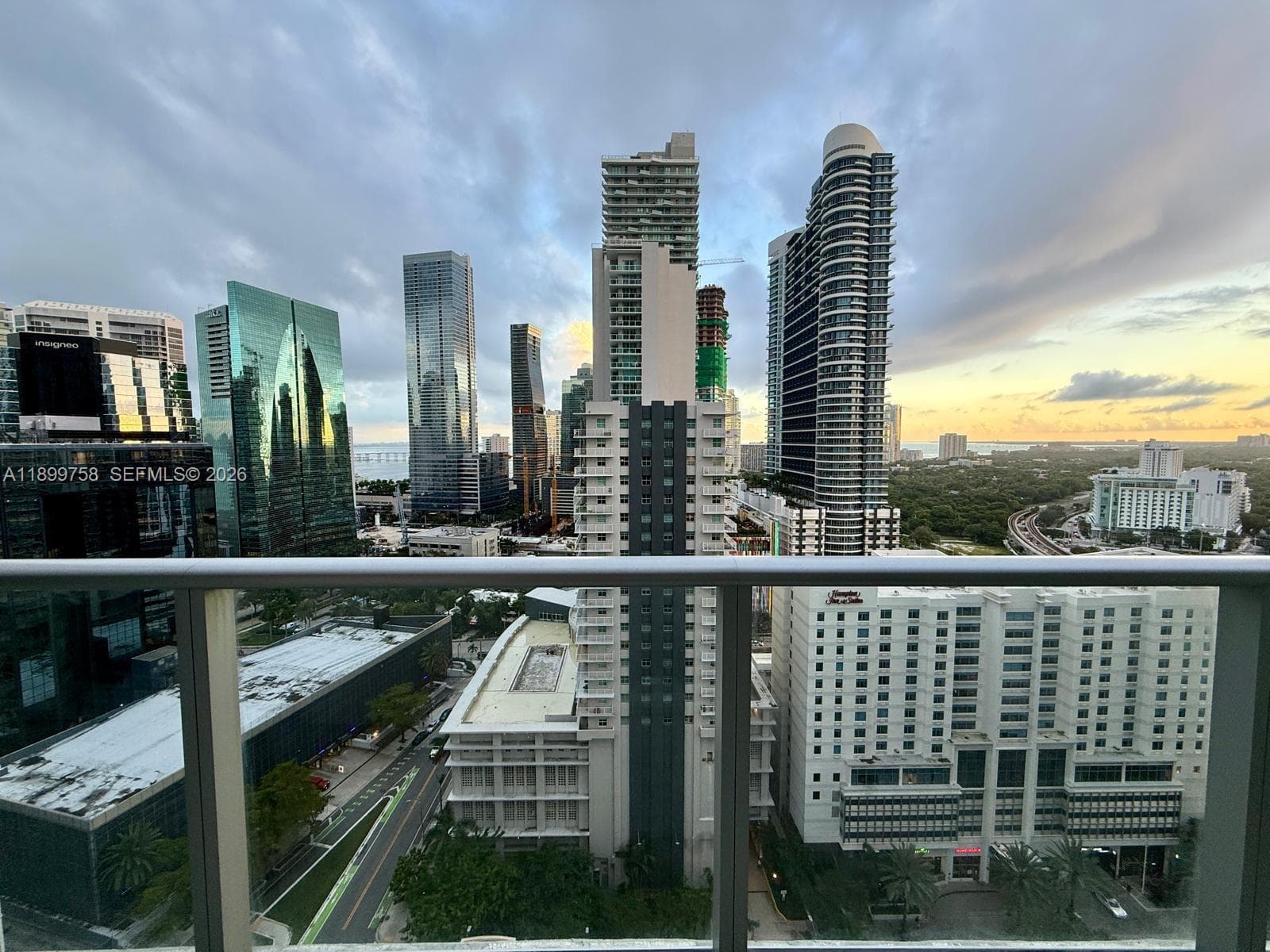 Millecento Unit 2303 condo rented at 1100 S Miami Ave # 2303, Miami FL 33130