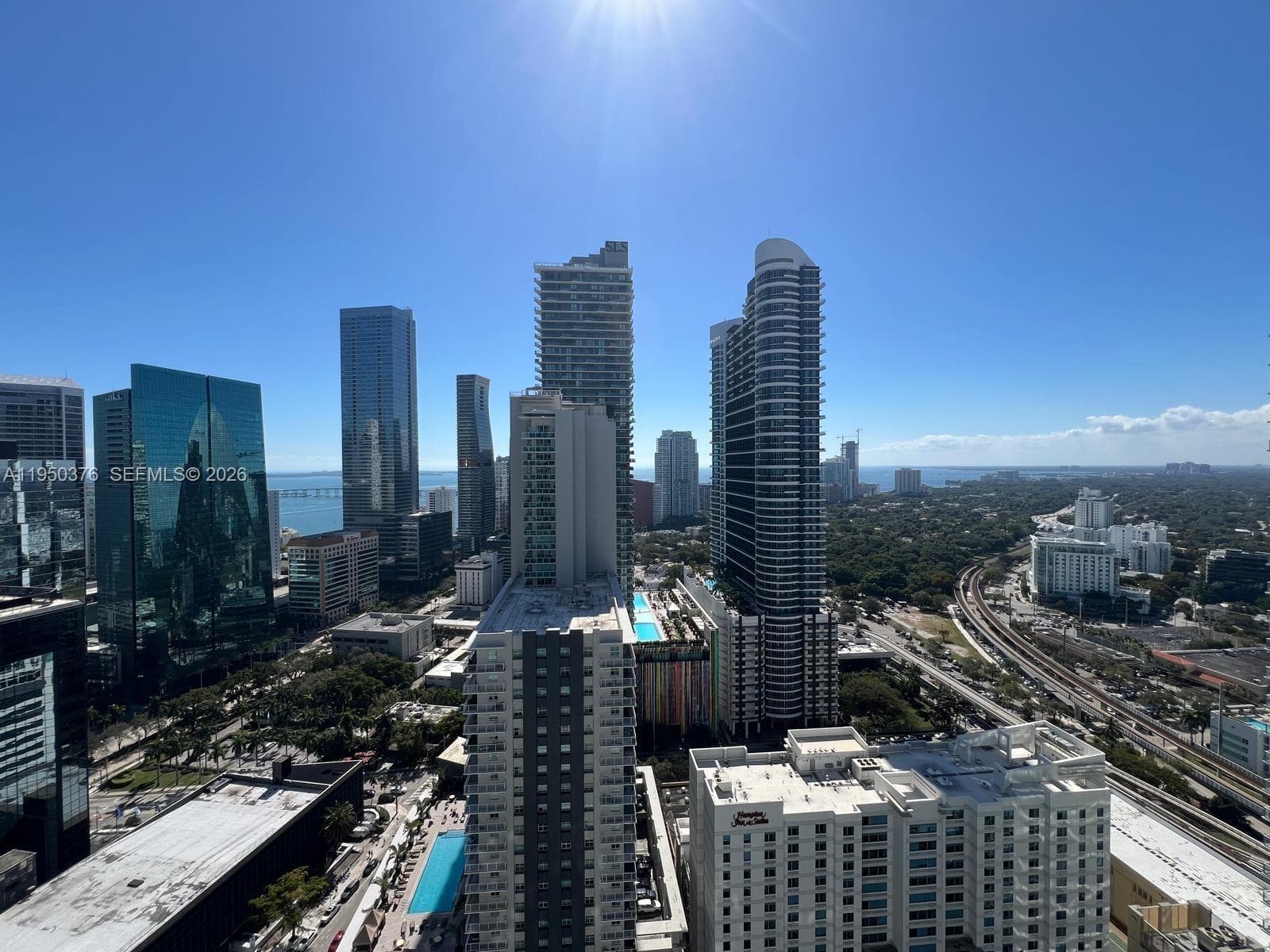 Millecento Unit 3304 condo rented at 1100 S Miami Ave # 3304, Miami FL 33130
