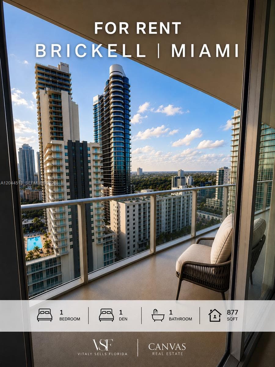 Millecento Unit 2002 condo for rent at 1100 S Miami Ave # 2002, Miami FL 33130
