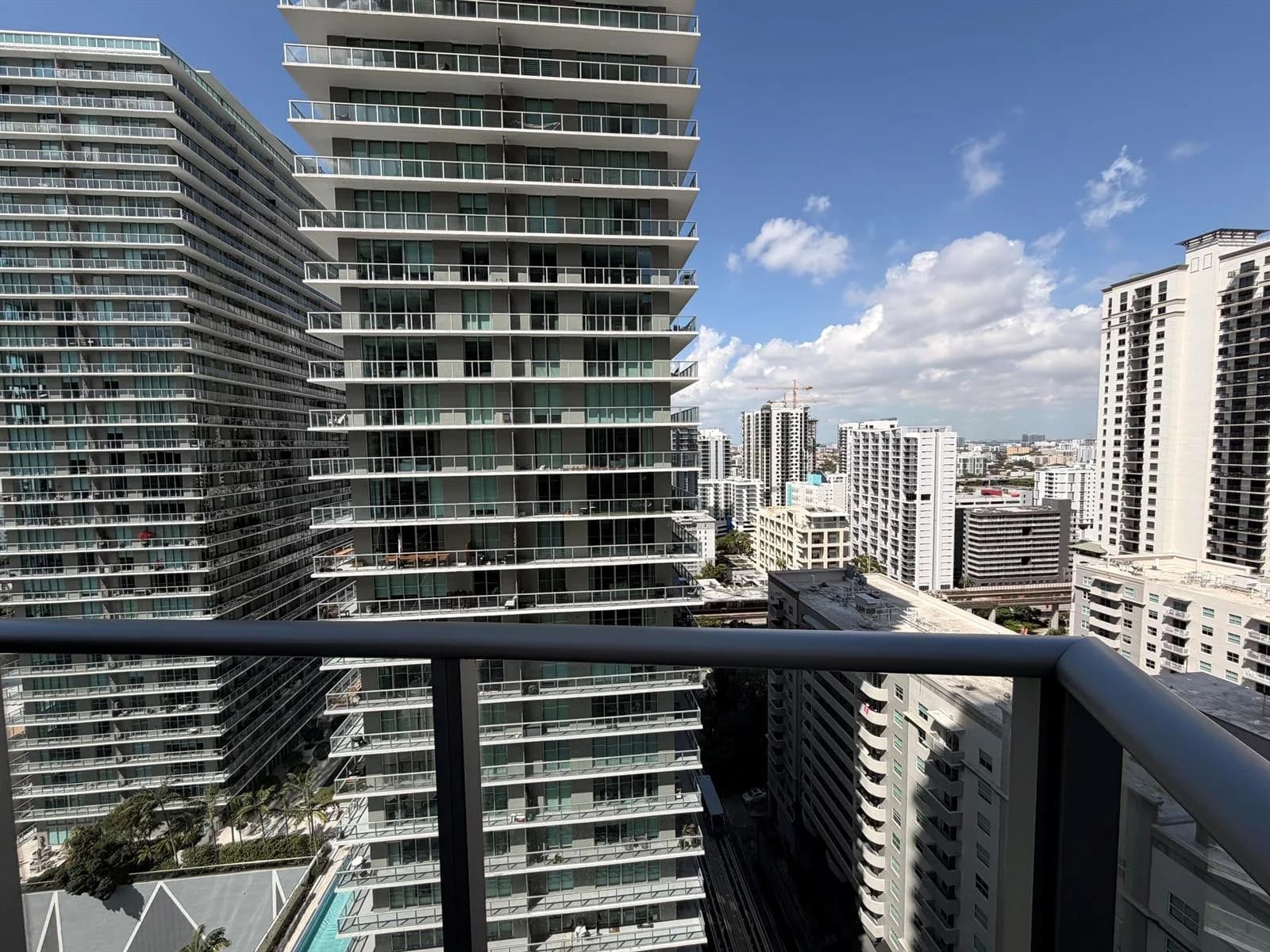 Millecento Unit 2206 condo rented at 1100 S Miami Avenue # 2206, Miami FL 33130