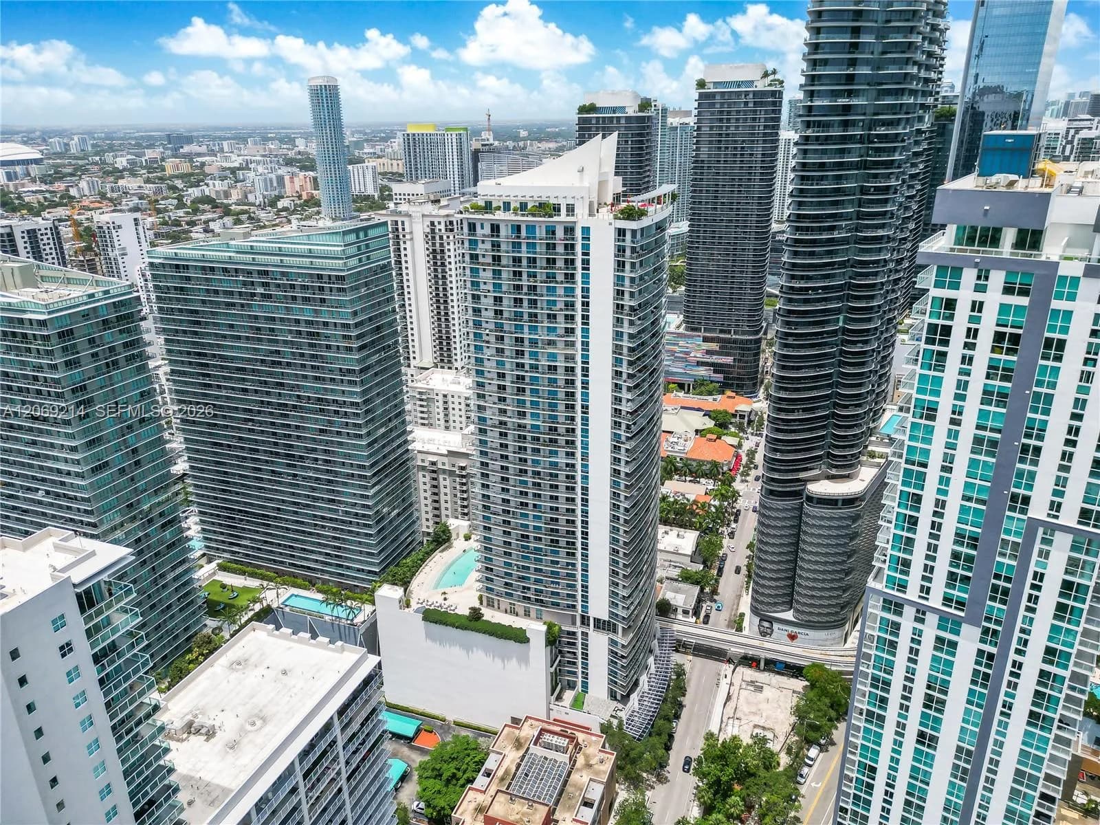Millecento Unit 1607 condo for rent at 1100 S Miami Ave # 1607, Miami FL 33130