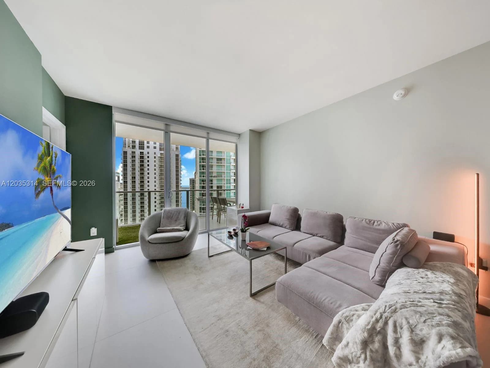 Millecento Unit 3411 condo for rent at 1100 S Miami Ave # 3411, Miami FL 33130