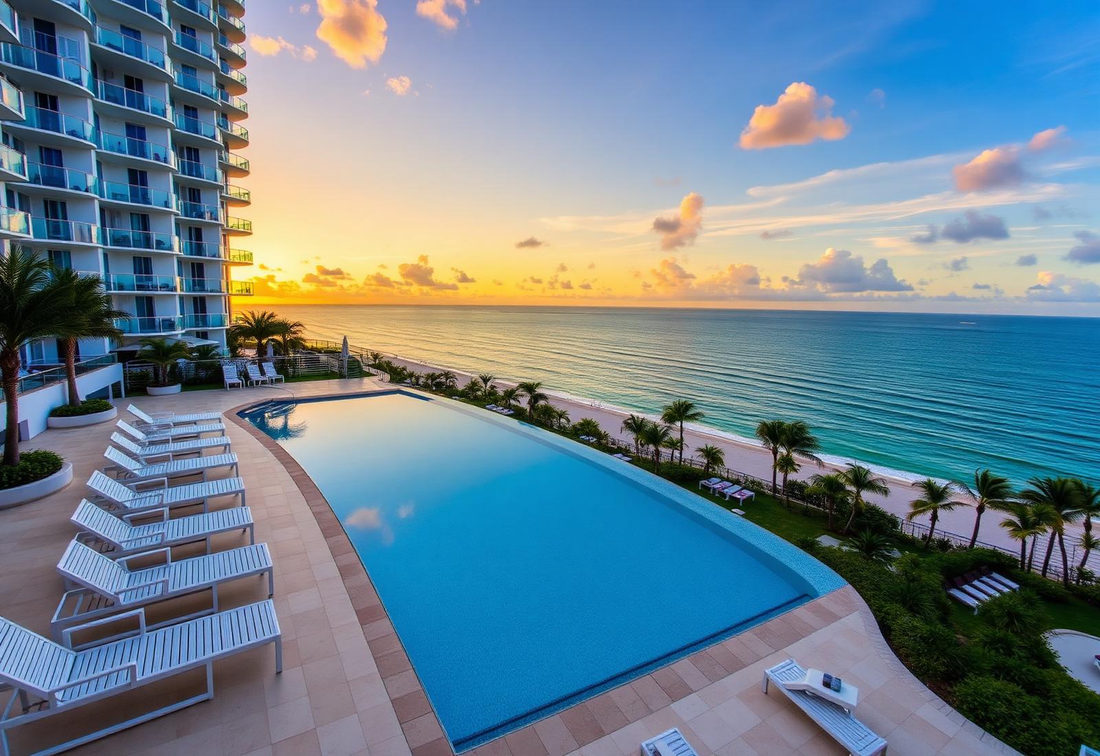 Millecento tower on South Miami Avenue in Brickell, Miami